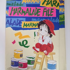 Classeur en carton Marmelade Boy, illustré par Wataru Yoshizumi, Ribon 1992 Octobre Furoku