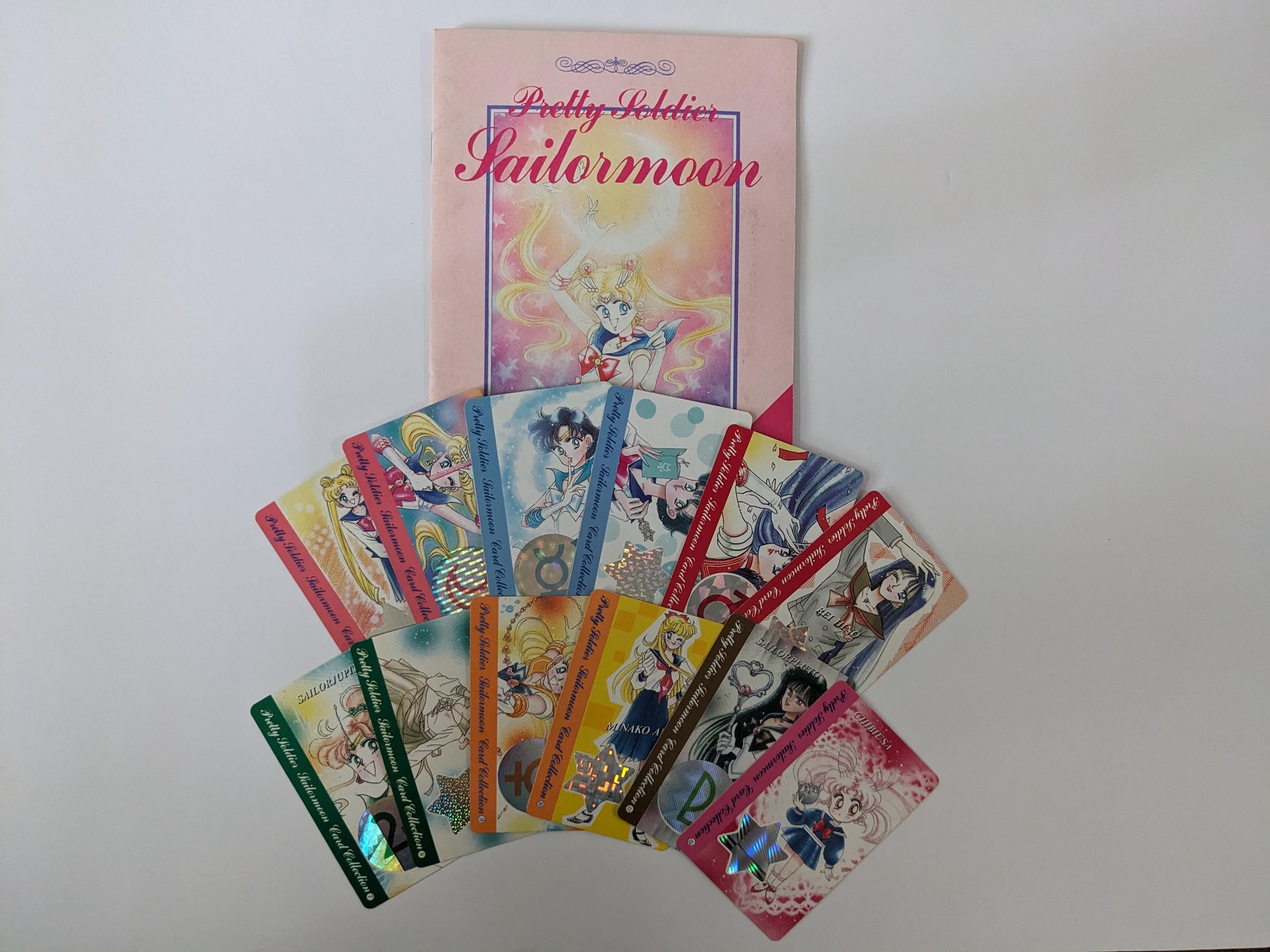 未開封　Sailor Moon Card File 1993 美少女戦士 Pretty Soldier Sailor Moon Official Card File and Cards