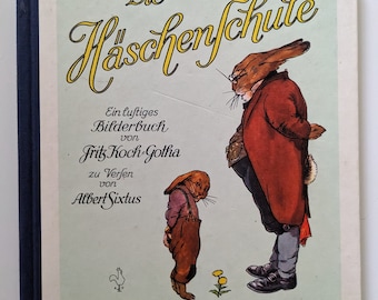 Die häschenschule by Albert Sixtus、絵 by Fritz Koch-gotha