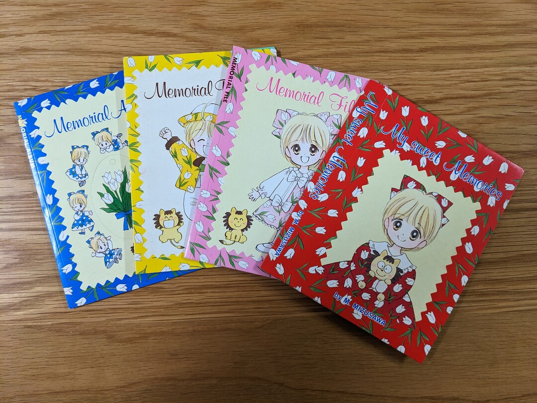 Megumi Ribbon Megumi Mizusawa Hime-chan No Ribbon Album Set, 90s Ribon Furoku - Etsy