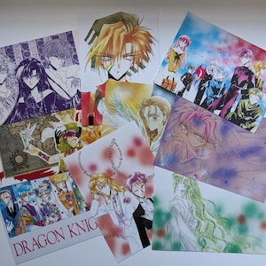 Dragon Knights Postkarten Set illustriert von Mineko Ohkami