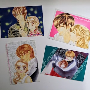 Sho-Comi Furoku Postcard Set, illustrated by Kaho Miyasaka