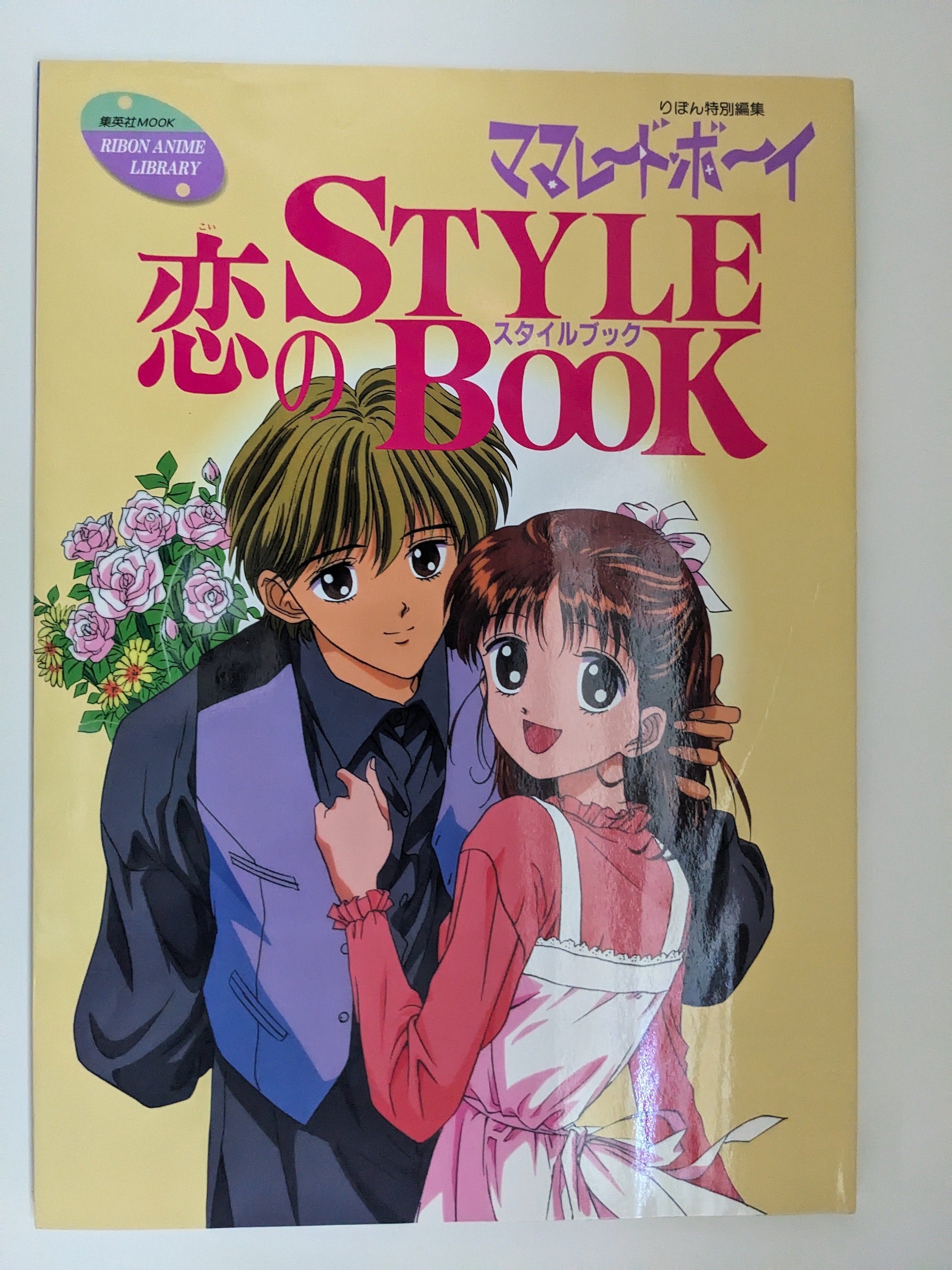 ママレードボーイ アニメ画集 恋のスタイルブック 集英社ムック りぼん