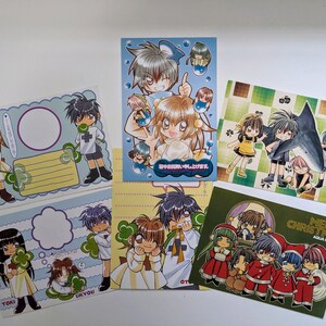 Juego de postales de manga shoujo Milk Crown, ilustrado por Aqua Mizuto, Sho-Comi