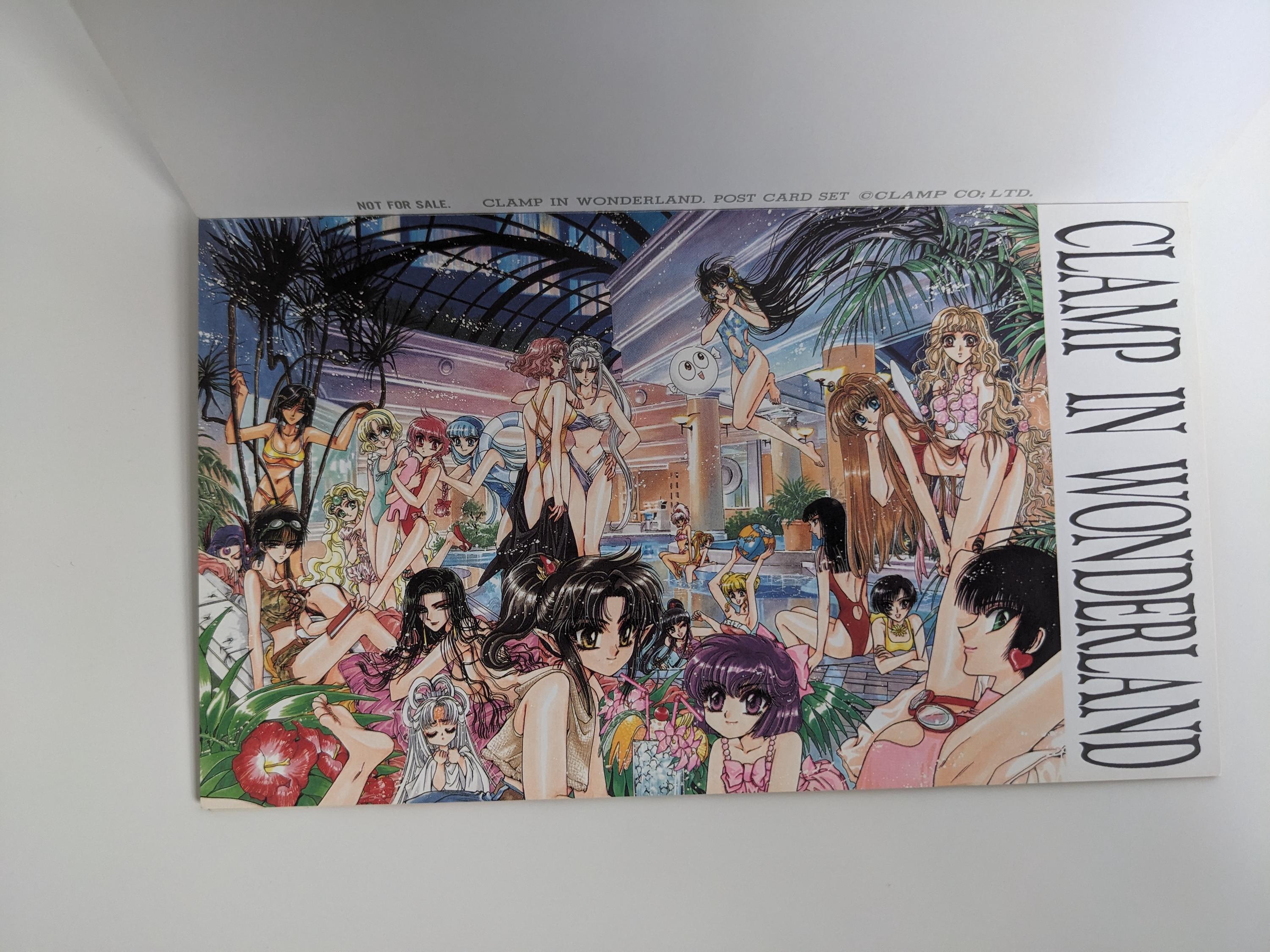 CLAMP in Wonderland Postcard Book - Etsy