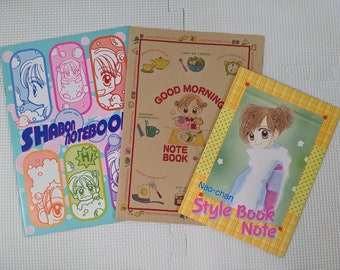 Good Morning Call notebook, designed by Yue Takasuka, Shojo manga Ribon Appendix