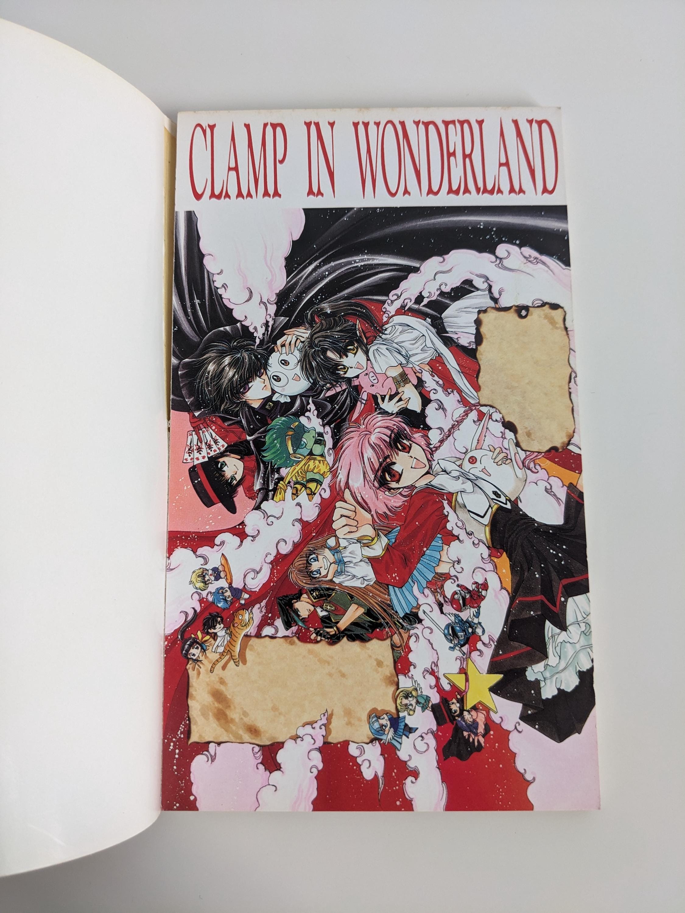 CLAMP in Wonderland Postcard Book - Etsy