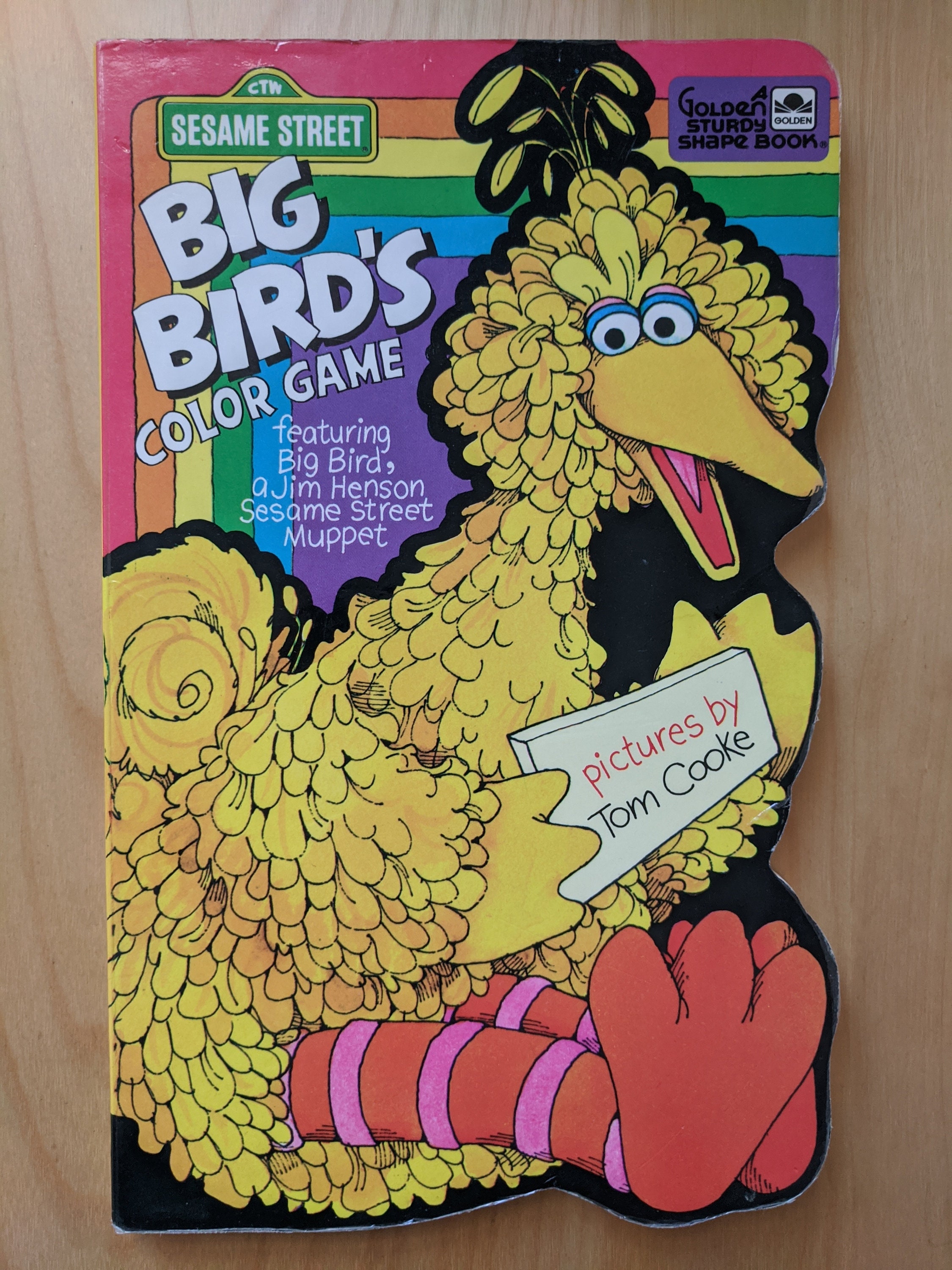 Big Bird's Color Game Pictures by Tom Cooke A Golden - Etsy Hong Kong Big Bird's Color Game Pictures by Tom Cooke A Golden - Etsy Hong Kong