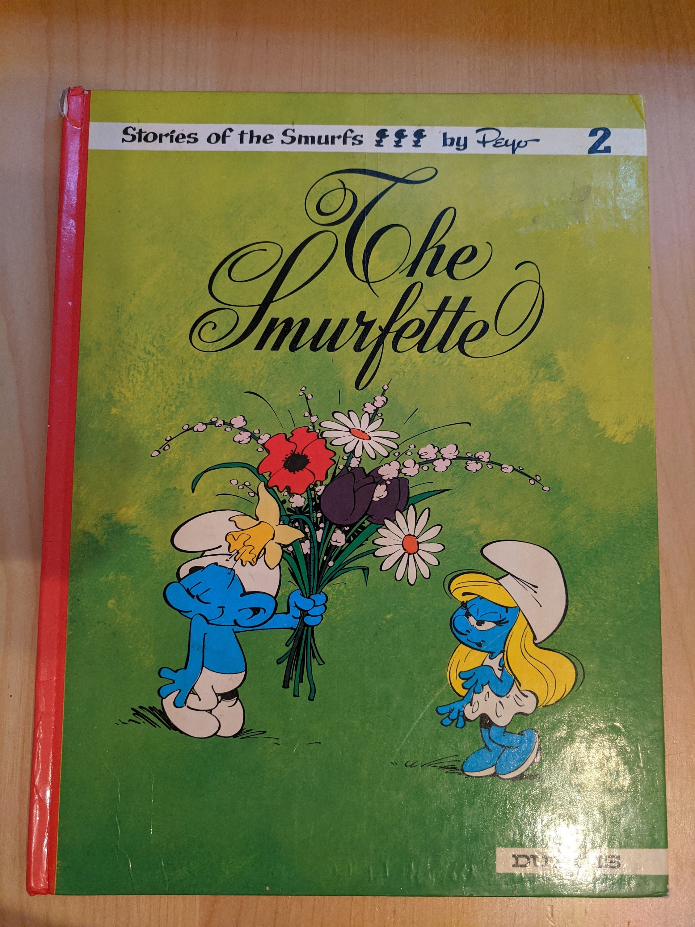 Smurfs on sale story book