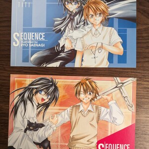 Set di cartoline in sequenza Shoujo Manga, Ryo Saenagi, Hana to Yume Furoku