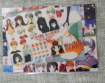 Fruits Basket Sticker Collection, Hana to Yume 2000 Furoku