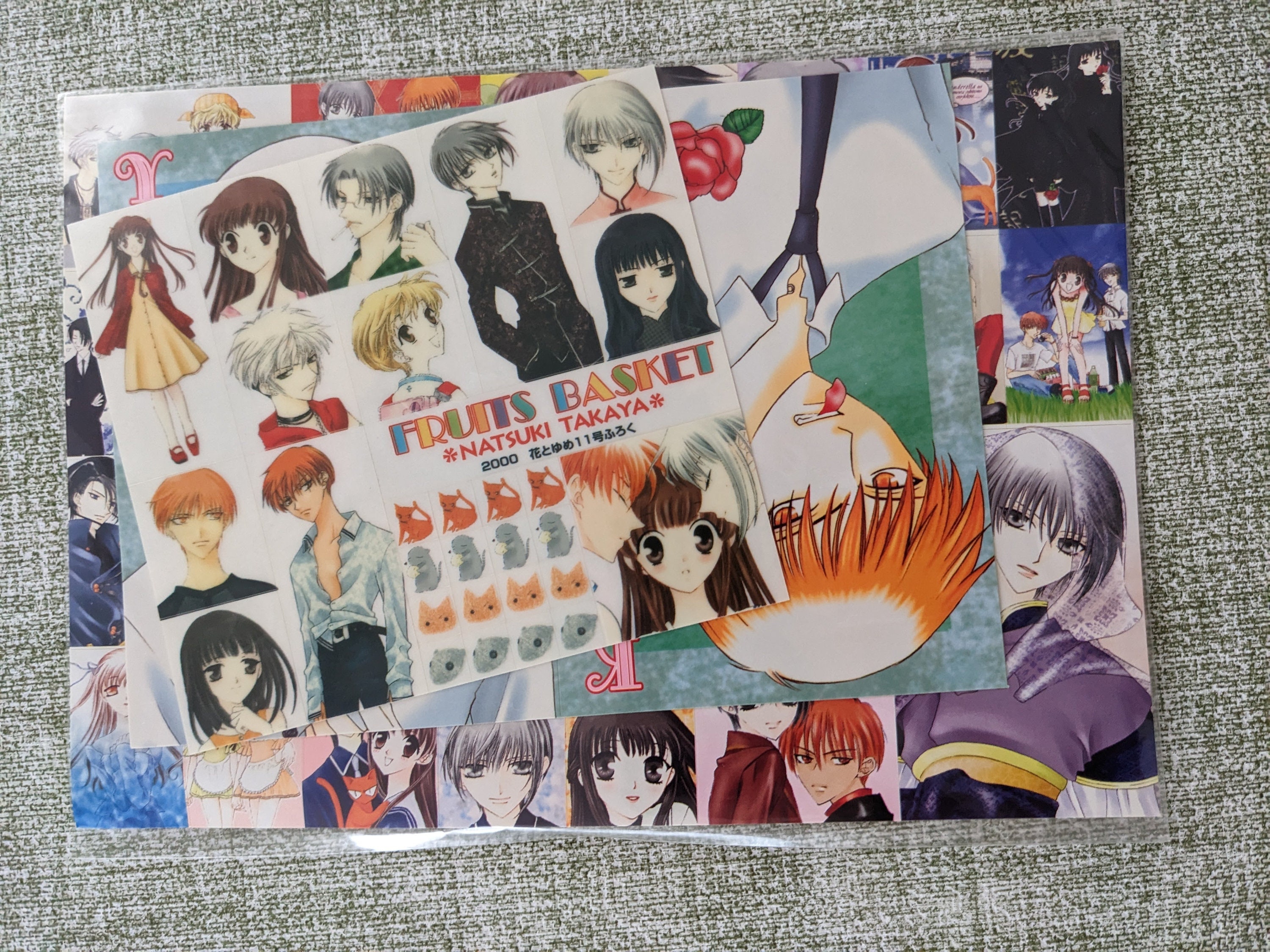 Fruits Basket 2019 Characters Anime Sticker Set GE-55838 