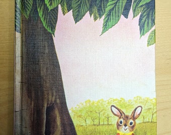 Ich bin der kleine HASE von Ole Risom, Bilder von Richard Scarry, I am a Bunny, Vintage deutsches Kinderbuch