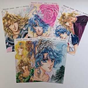 Juego de postales Sonata de Matendo, ilustrado por Sayuri Amagi