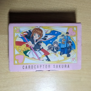 Baraja de cartas Cardcaptor Sakura, diseñada por CLAMP, Apéndice Nakayoshi de los años 90