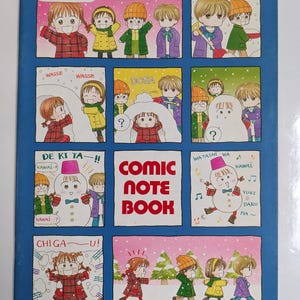 Vintage notitieboek Kodomo no Omocha, Miho Obana, lint 1996 december Furoku