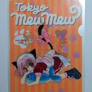 東京ミュウミュウ クリアファイル いくみみあ描き下ろし なかよし2002ふろく