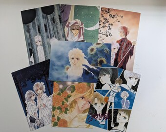 Conjunto de postales de manga ilustradas por Ken Mizuki