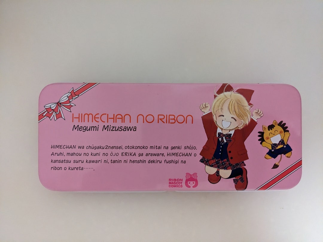 Megumi Ribbon Hime-chan No Ribbon Tin Pencase, Megumi Mizusawa - Etsy