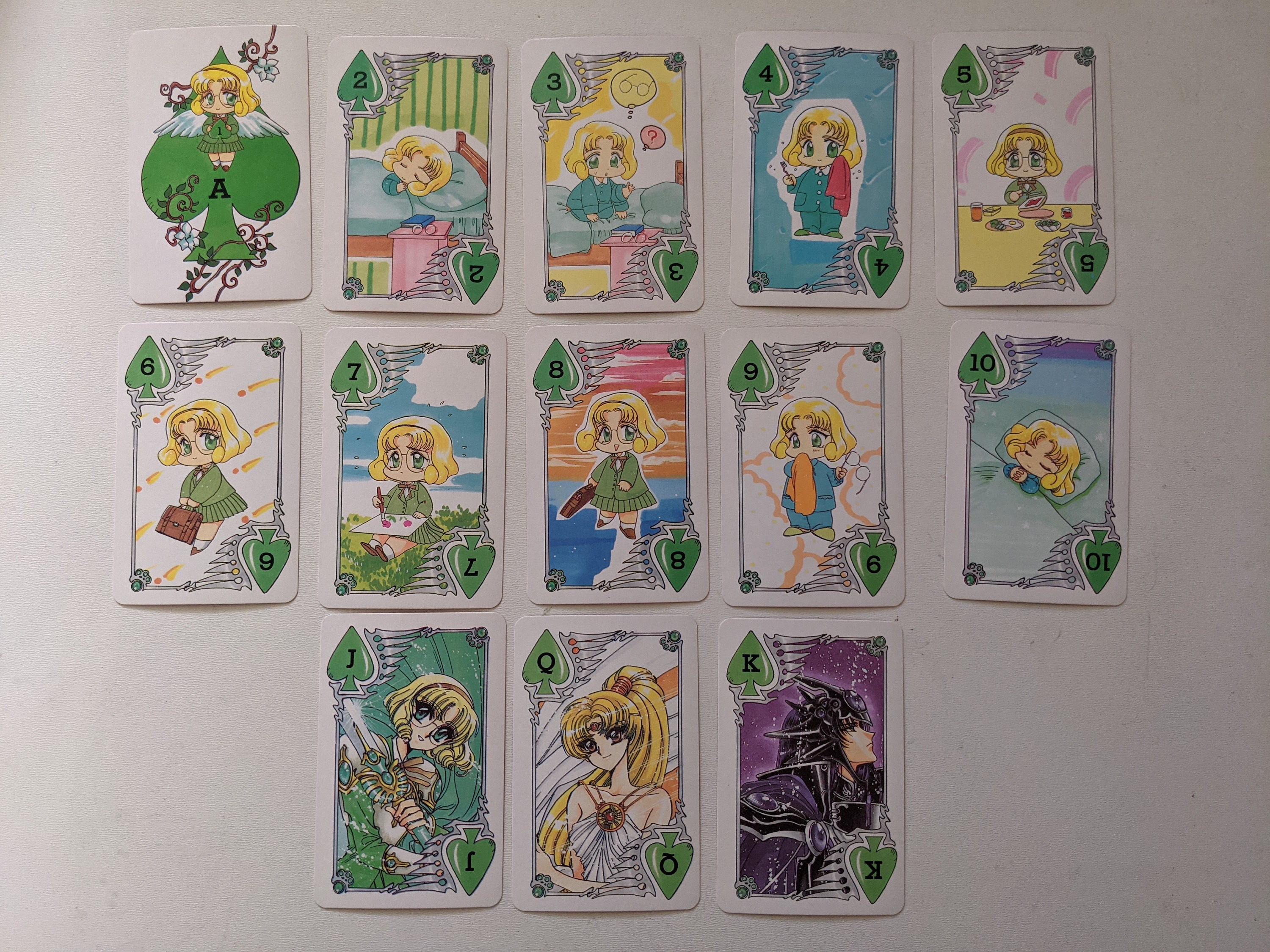 Magic Knight Rayearth Playing Cards, CLAMP, Kodansha Nakayoshi