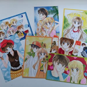 Shoujo Manga Ribbon Postkarte, illustriert von Ayumi Shiina, Baby Love, Penguin Brothers, Anata to Scandal