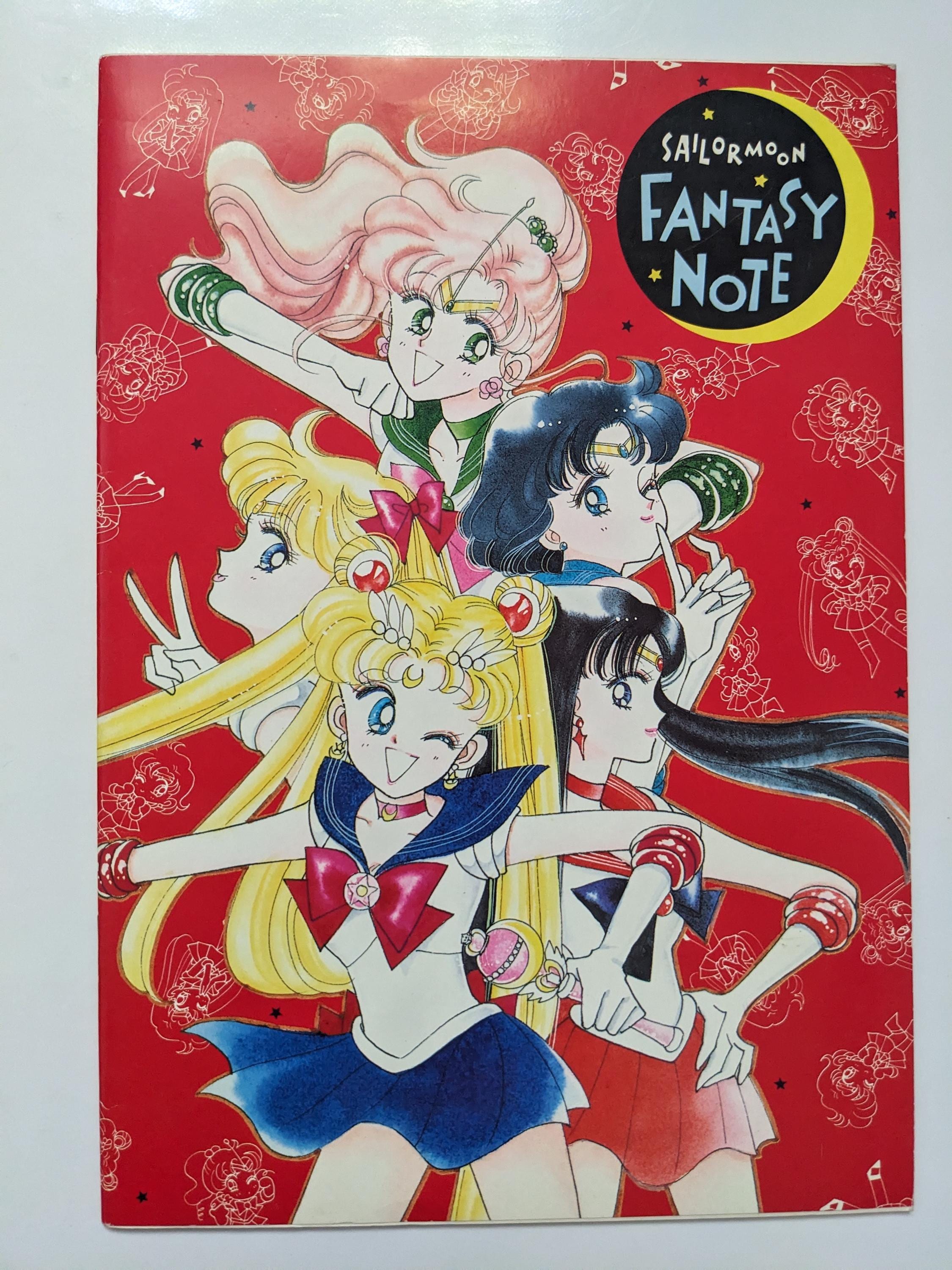 Sailor Moon Fantasy Notebook, Nakayoshi 1993 May Furoku - Etsy