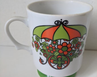 Vintage Retro Ceramic Mug made in Japan