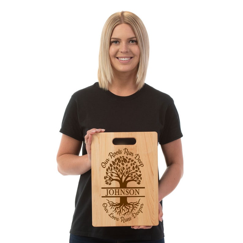 Personalized Family Reunion Maple Wood Cutting Board Custom Etsy