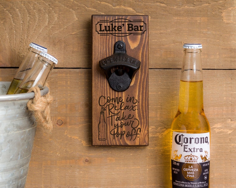 BlitzDepot Wall Mount Bottle Opener - Thumbnail 2