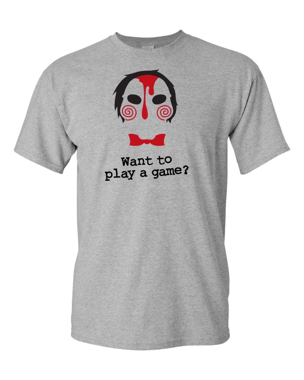Saw I Want You to Play a Game/adult Unisex T-shirt - Etsy