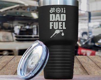Mechanic Dad Fuel Tumbler, Stainless Steel Ringneck, Father's Day Gift