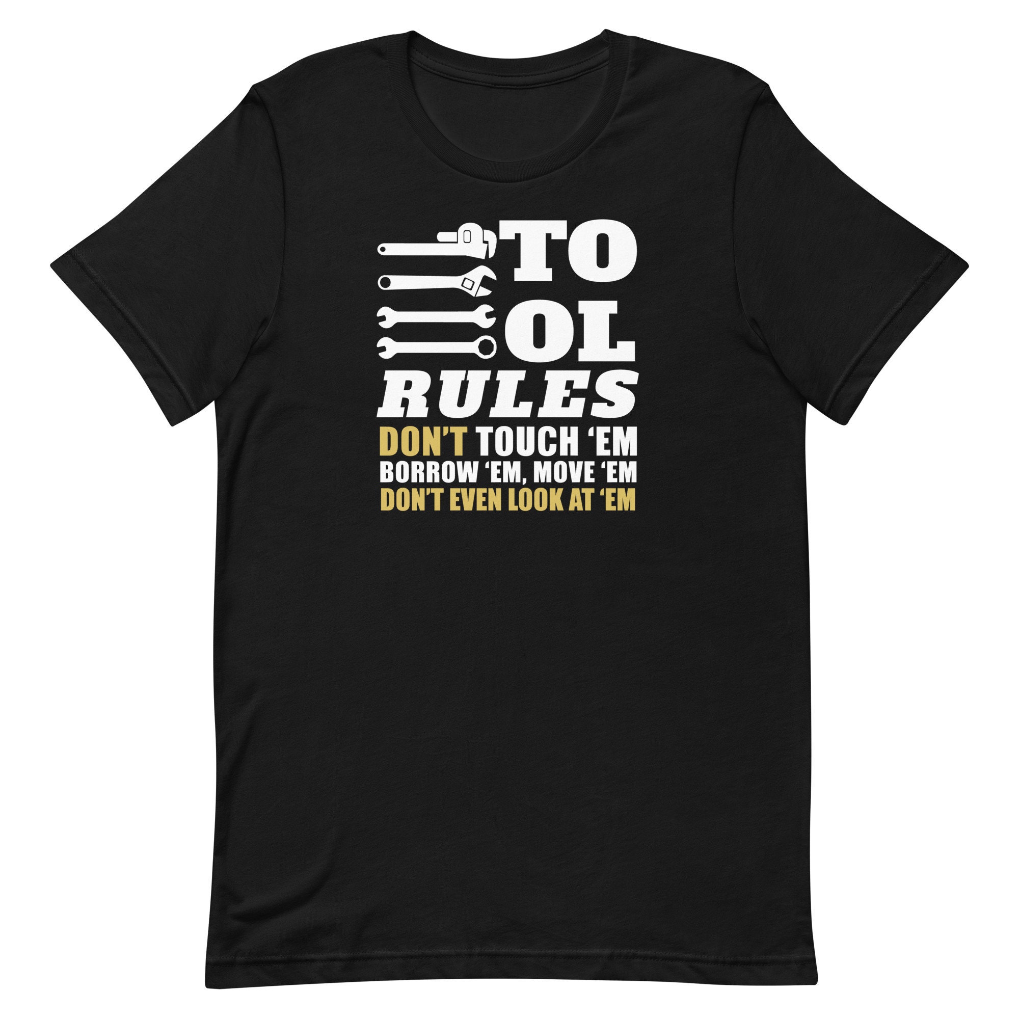 Mechanic Tool Rules Black Short-sleeve Unisex T-shirt - Etsy