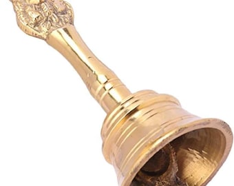 Brass Antique Hanging Bells For Pooja Room Temple/ Home Mandir