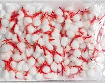 Mechas de algodón 100% orgánico, 500 mechas redondas para lámparas de aceite, mechas de algodón para velas, mechas para puja, mechas de algodón para Diwali