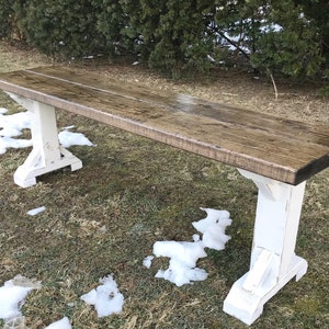 Custom Dining Room Bench, Farmhouse Bench, Farm Bench, Dining Table Bench, Antique Bench, Entryway Bench, Kitchen Table Bench, Wooden Bench