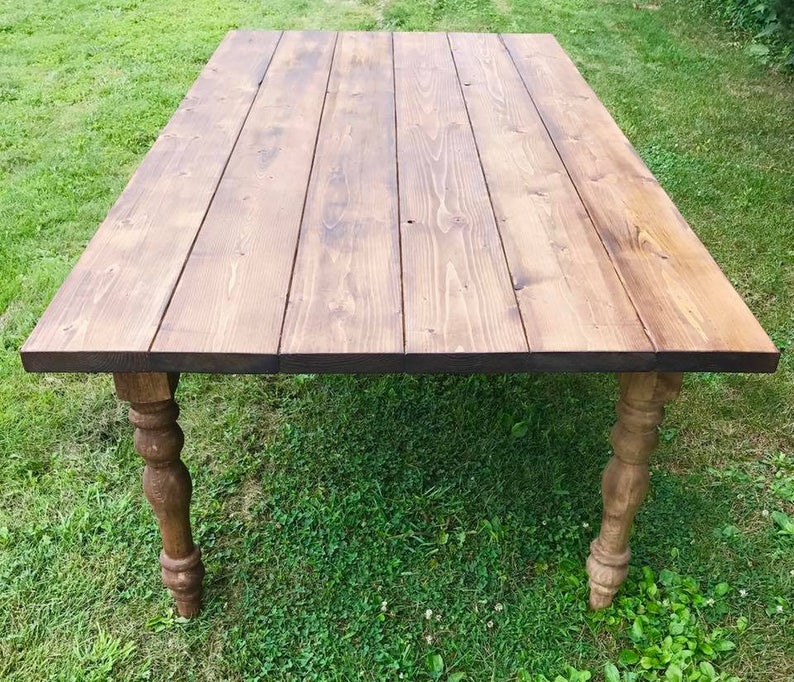Farmhouse Table Farm Table Large Farmhouse Table Rustic Etsy