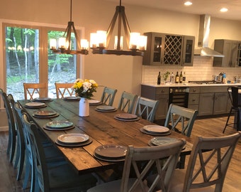 Big farmhouse table outlet