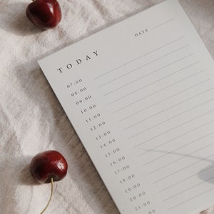 Daily Pocket Planner Today Focus Notepad A6 image 1