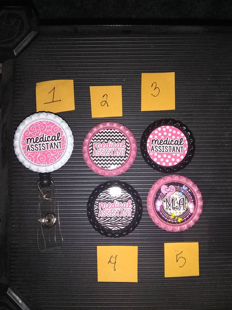 MA retractable badge holder!