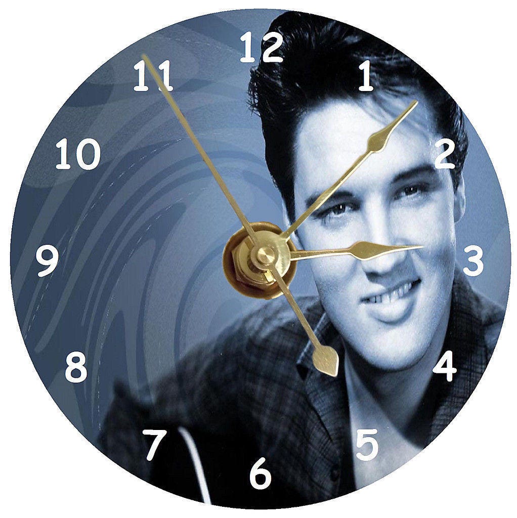 Elvis Clock for sale Only 3 left at 70