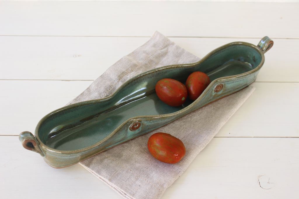 Ceramic olive dish olive tray serving dish cracker dish Etsy