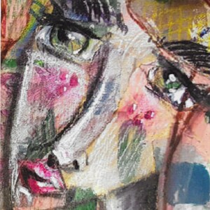 Insert de planificateur ou tableau de bord B6 5 x 7 | | d’illustration double face œuvres d’art originales | Carte d’art 5 x 7