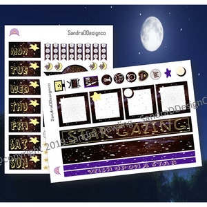 Mini Sticker Kit voor EC RC PP | Sterren, Astrologie, Dierenriem, Nachtelijke Hemel