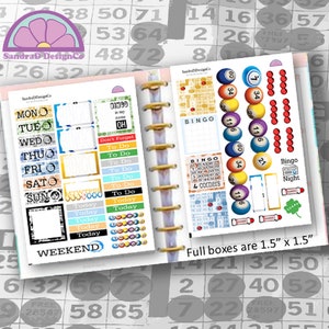 Bingo Mini Kit d’autocollants