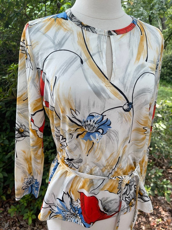 Vintage 60s WILROY THE TRAVELER blouse