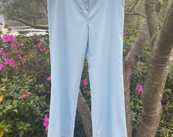 VINTAGE POWDER BLUE polyester pants size xl