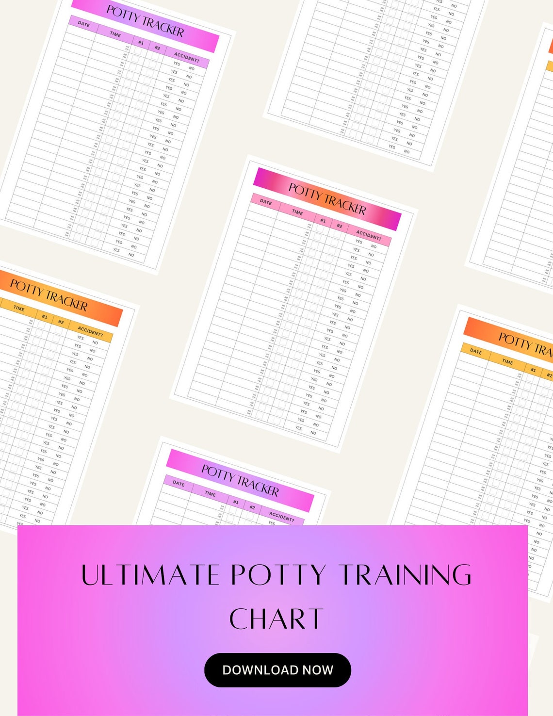 Printable Dog Training Log, Puppy Potty Training Tracker, Puppy Tracker