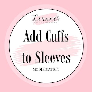 Add Cuffs to Sleeve Ends