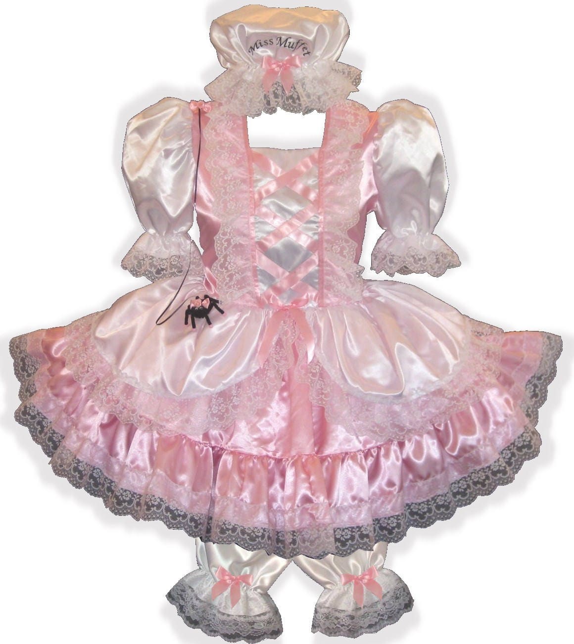 Little Miss Muffet CUSTOM Fit Satin Dress Bloomers Cap Spider Etsy