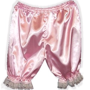 Custom Fit Satin or Made-to-Match Adult Little Girl Sissy Baby Bloomers by Leanne&#39;s